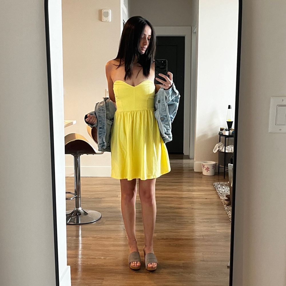 Forever21 Strapless Dress